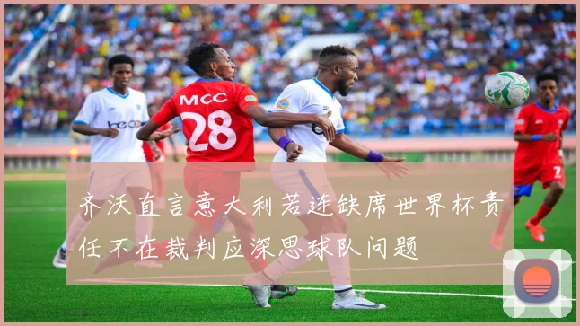 齐沃直言意大利若连缺席世界杯责任不在裁判应深思球队问题